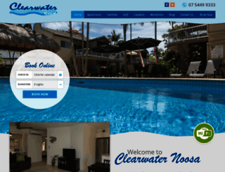 clearwaternoosa.com.au screenshot