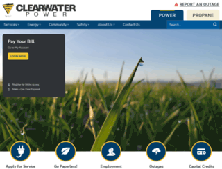 clearwaterpower.com screenshot
