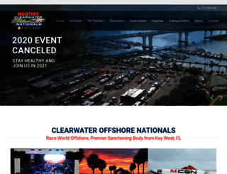 clearwatersuperboat.com screenshot