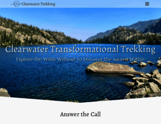 clearwatertrekker.com screenshot