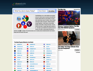 clearwebstats.com screenshot