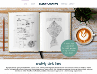 clearycreative.com screenshot
