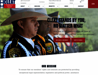 cleat.org screenshot