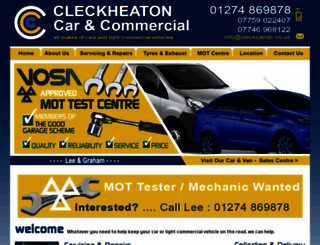 cleckcandc.co.uk screenshot