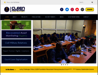 cleen.org screenshot