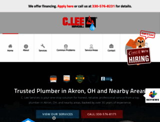 cleeservices.com screenshot