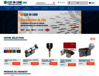 clef-en-ligne.com screenshot