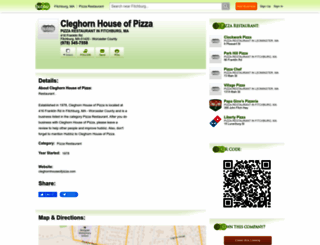 cleghorn-house-of-pizza.hub.biz screenshot