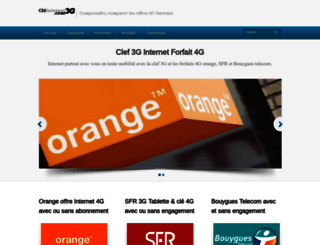 cleinternet3g.com screenshot