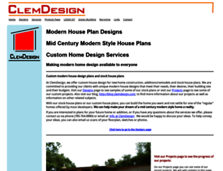 clemdesign.com screenshot