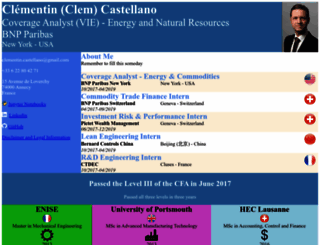 clementincastellano.com screenshot