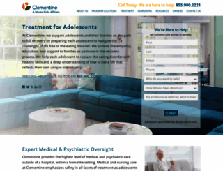 clementineprograms.com screenshot