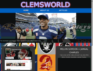 clemsworld.com screenshot
