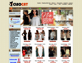 cleocat-fashion.com screenshot