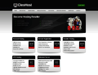 cleohost.com screenshot