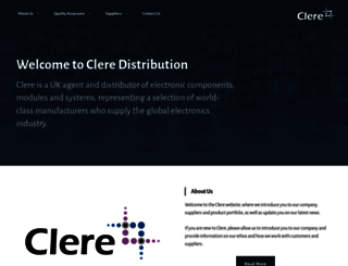 clere.com screenshot