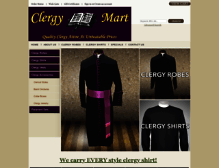 clergymart.com screenshot