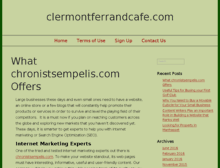 clermontferrandcafe.com screenshot