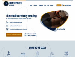 cleveland-carpet-cleaning.com screenshot