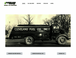 clevelandfueloil.com screenshot