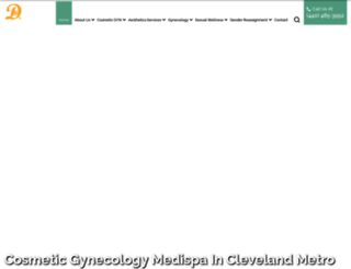 clevelandgyn.com screenshot