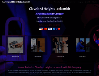 clevelandheightslocksmith.com screenshot