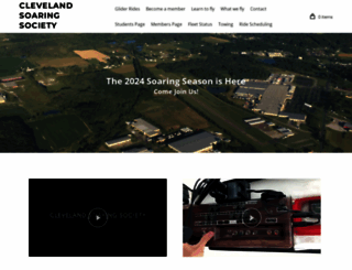 clevelandsoaring.org screenshot