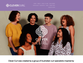 clevercurl.com.au screenshot