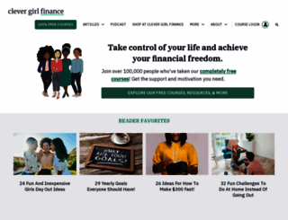 clevergirlfinance.com screenshot