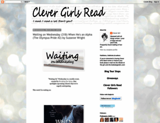 clevergirlsread.blogspot.com screenshot
