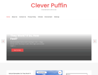 cleverpuffin.com screenshot