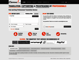 clevoo.com screenshot