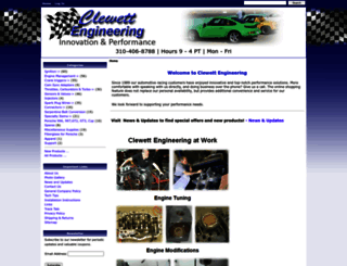 clewett.com screenshot