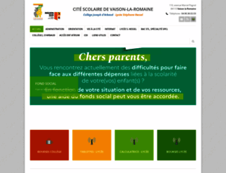 clg-darbaud-vaison.ac-aix-marseille.fr screenshot