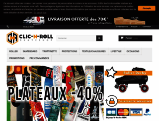 clic-n-roll.com screenshot