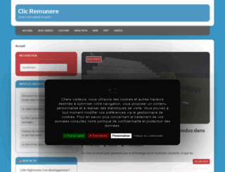 clic-remunere.fr screenshot