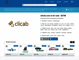 clicab.com screenshot