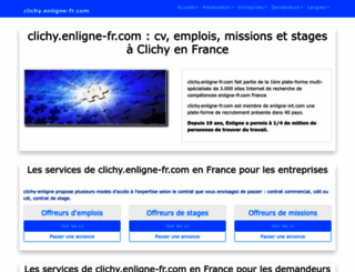clichy.enligne-fr.com screenshot
