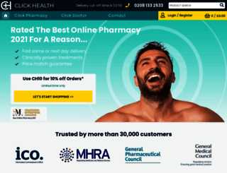 click-health.co.uk screenshot