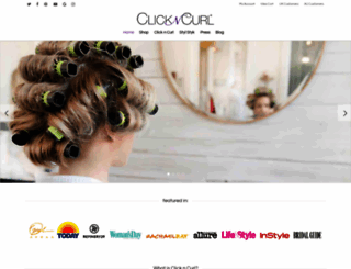 click-n-curl.com screenshot