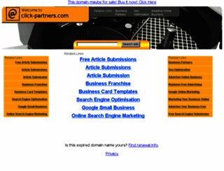 click-partners.com screenshot