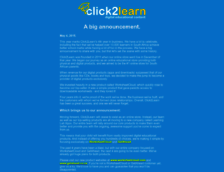 click2learn.co.za screenshot