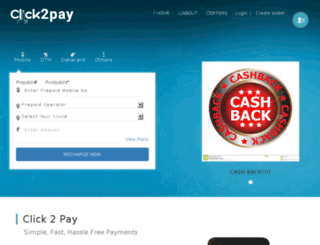 click2pay.co.in screenshot