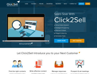 click2sell.com screenshot