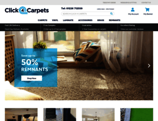 click4carpets.co.uk screenshot