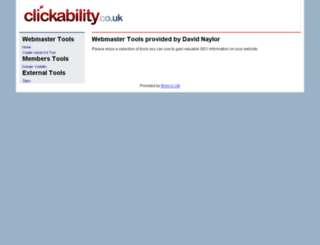 clickability.co.uk screenshot
