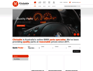 clickableautomotive.com.au screenshot