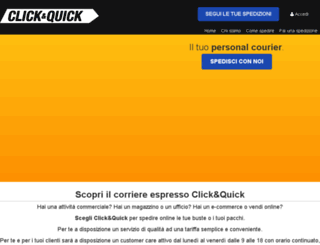 clickandquick.it screenshot