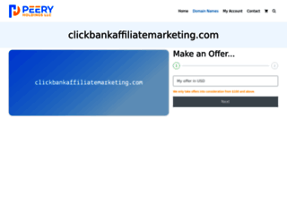 clickbankaffiliatemarketing.com screenshot