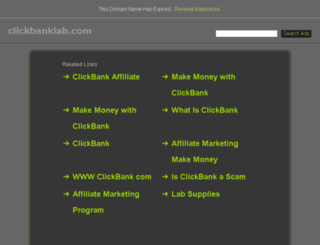 clickbanklab.com screenshot